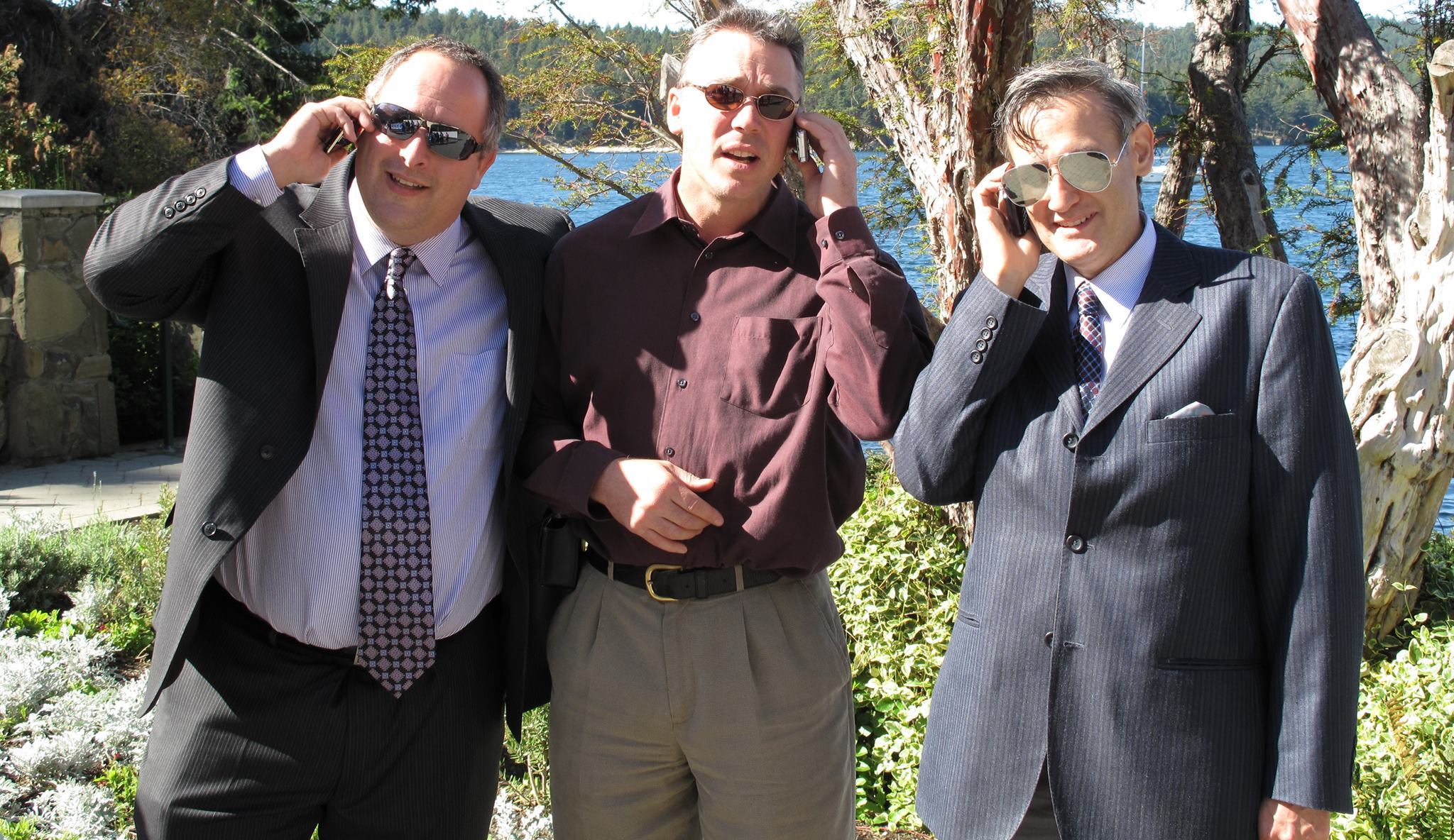 Roger, Dan, and Shawn in the mid 2000s. Still cool.